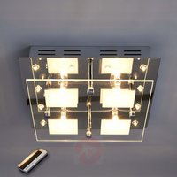 Taklampe LED halogen med fjernkontroll soverom